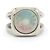 Hermès Hermes Corozo Sellier Ring Silber