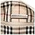 Borsa a tracolla a baril in pelle bianca Burberry Bianco - vista 5