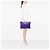 Clutch imbottita con zip in Tessuto viola Prada Porpora Viola scuro - vista 6