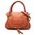 Chloé Orange Medium Leder Marcie Tasche