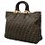 Fendi Twins Tote aus Zucca-Canvas braun Large - Ansicht 2