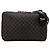 Céline Borsa a tracolla Celine in tela Macadam con bordi in pelle nera Nero