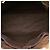 Céline Celine Braune Macadam-beschichtete Canvas-Tasche - Ansicht 4