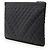 Chanel Blue Large Quilted Caviar Boy O Case Clutch Blau Marineblau - Ansicht 2