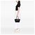 Tote Swing in piccola pelle di vitello nera Gucci Nero - vista 6