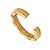 Chanel C Signature Logo Bandring Golden