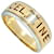 Céline Celine Macadam Logo Bicolor Ring Silber Golden  - Ansicht 1