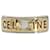 Céline Celine Macadam Logo Bicolor Ring Silber Golden  - Ansicht 3