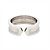 Anello C2 Band in oro bianco Cartier D'oro - vista 2