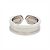 Anello C2 Band in oro bianco Cartier D'oro - vista 4