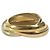 Anello Trinity in oro 18K Cartier D'oro - vista 5