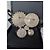 Spilla Chanel Spring Runway 2008 di Karl Lagerfeld Nero Bianco Rosso Blu D'oro Gold hardware - vista 7