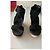 UGG Sandalias de cuña en ante negro - vista 2