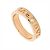 Bulgari Bvlgari BVLGARI Double Logo 1P Diamantring Golden