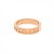 Bulgari Bvlgari BVLGARI Double Logo 1P Diamantring Golden - Ansicht 3