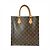 Louis Vuitton Sac Plat PM 2-Way Tote Bag Marrone Nero Blu Monogramma - vista 2