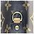 Louis Vuitton Sac Plat PM 2-Way Tote Bag Marrone Nero Blu Monogramma - vista 4