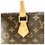 Louis Vuitton Sac Plat PM 2-Way Tote Bag Marrone Nero Blu Monogramma - vista 5