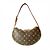 Pochette Croissant Louis Vuitton Borsa a Spalla Marrone Monogramma
