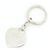 Portachiavi Tiffany & Co. 1837 Heart Plate in argento sterling