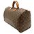 Borsa Louis Vuitton Monogram Speedy 40 Marrone - vista 3