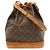Borsa a Spalla Louis Vuitton Monogram Noe Marrone