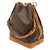 Borsa a Spalla Louis Vuitton Monogram Noe Marrone - vista 3