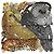 Hermès Sciarpa Hermes Lazy Leopardesses 90 cm seta camel beige Carré leopardo animale 35" AUC90365_0702 Grigio Cammello