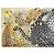 Hermès Sciarpa Hermes Lazy Leopardesses 90 cm seta camel beige Carré leopardo animale 35" AUC90365_0702 Grigio Cammello - vista 2