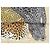 Hermès Sciarpa Hermes Lazy Leopardesses 90 cm seta camel beige Carré leopardo animale 35" AUC90365_0702 Grigio Cammello - vista 4