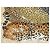 Hermès Sciarpa Hermes Lazy Leopardesses 90 cm seta camel beige Carré leopardo animale 35" AUC90365_0702 Grigio Cammello - vista 5
