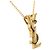 Collana a catena con pendente in oro 18K Yves Saint Laurent D'oro - vista 2