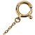 Collana a catena con pendente in oro 18K Yves Saint Laurent D'oro - vista 8