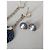 Set di gioielli Montblanc in argento sterling e resina blu con stella - vista 3