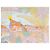 Hermès Sciarpa Hermes Le Carnaval des Animaux 90 cm seta rosa blu Carré animal carnival 35" AUC53636_0702 Multicolore Beige Verde Arancione Giallo Blu chiaro - vista 3