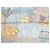 Hermès Sciarpa Hermes Le Carnaval des Animaux 90 cm seta rosa blu Carré animal carnival 35" AUC53636_0702 Multicolore Beige Verde Arancione Giallo Blu chiaro - vista 5