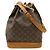 Borsa a Spalla Louis Vuitton Monogram Noe Marrone - vista 2