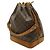 Borsa a Spalla Louis Vuitton Monogram Noe Marrone - vista 3