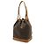 Borsa a Spalla Louis Vuitton Monogram Noe Modello M42224 Marrone - vista 3