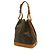 Borsa a Spalla Louis Vuitton Monogram Noe Marrone - vista 3