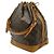 Borsa a Spalla Louis Vuitton Monogram Noe M42224 Marrone - vista 3