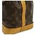 Borsa a Spalla Louis Vuitton Monogram Noe Marrone - vista 9