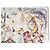Hermès Sciarpa Hermes Emile et Une Nuit 90 cm seta crema beige Carre night animal 35" AUC57717_0702 - vista 5