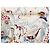 Hermès Sciarpa Hermes Emile et Une Nuit 90 cm seta crema beige Carre night animal 35" AUC57717_0702 - vista 8