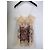 Top de seda con estampado floral y encaje Redemption Castaño Rosa Blanco Beige - vista 2