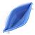 Portacarte Chanel Timeless Classic Line Blu chiaro - vista 8