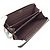 Chanel Timeless Classic Line Long Wallet Schwarz Bordeaux - Ansicht 9