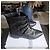 Autre Marque Botas What For de cuero negro con tachuelas - vista 3