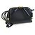 Mini borsa a tracolla in pelle nera Bottega Veneta Nero