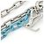 Louis Vuitton Wallet Chain Keychain Light blue - view 3
